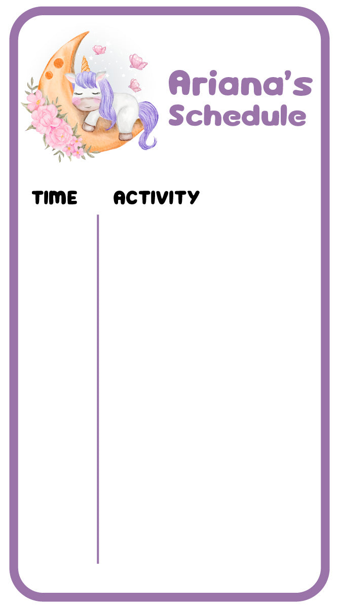 Kids Daily Dry Erase Calendar Decals – KV Printbar